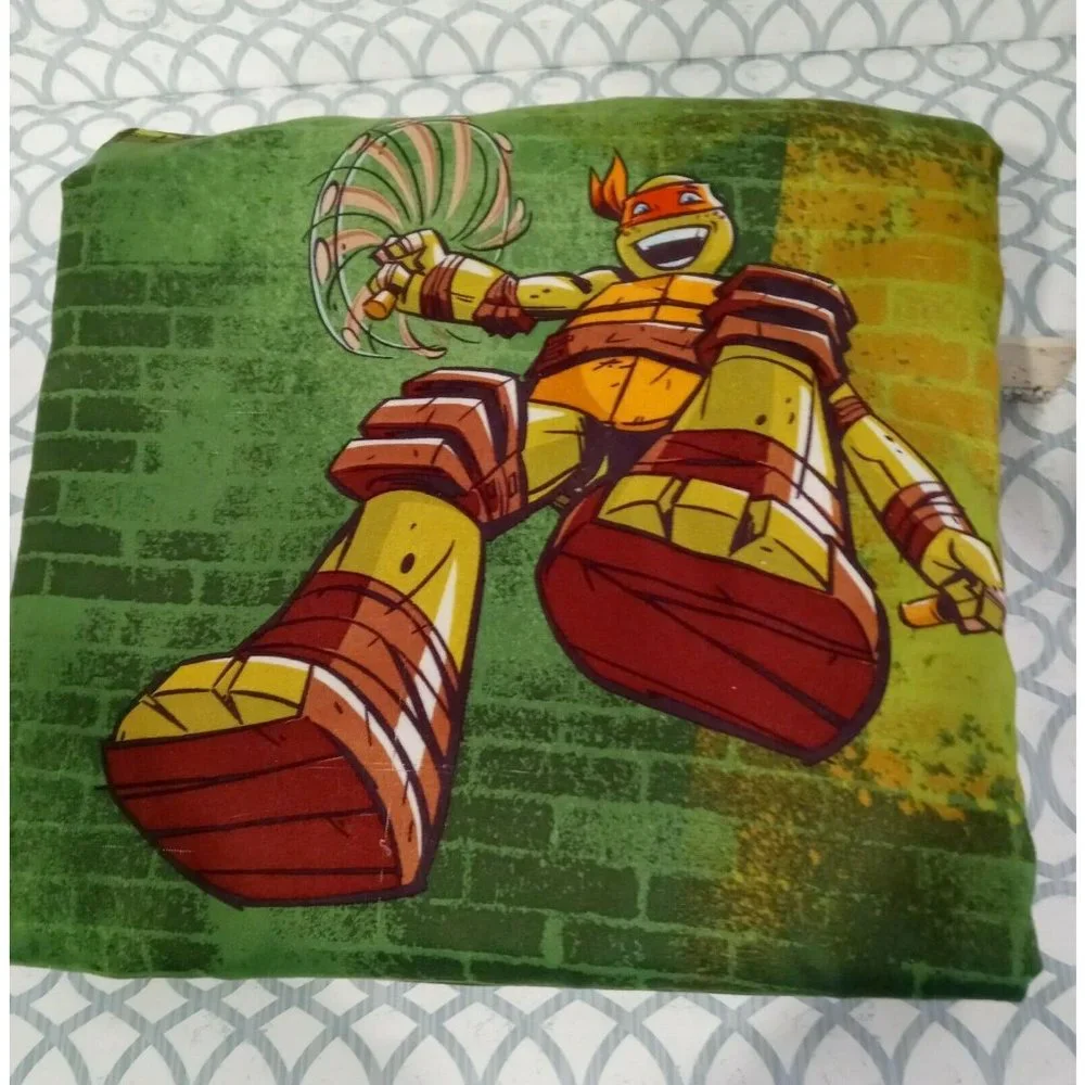 Nickelodeon Teenage Mutant Ninja Turtles Flat‎ Twin Bed Sheet True Trouble